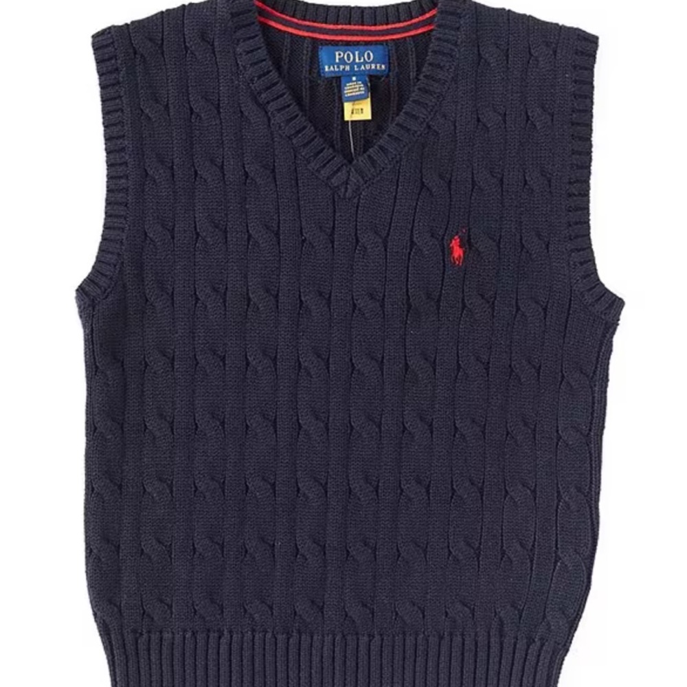 Little Boys Ralph Lauren sweater vest size 4
